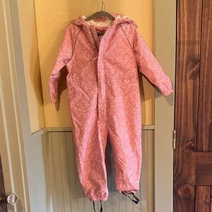 Jan & jul girls rain suit nwot
